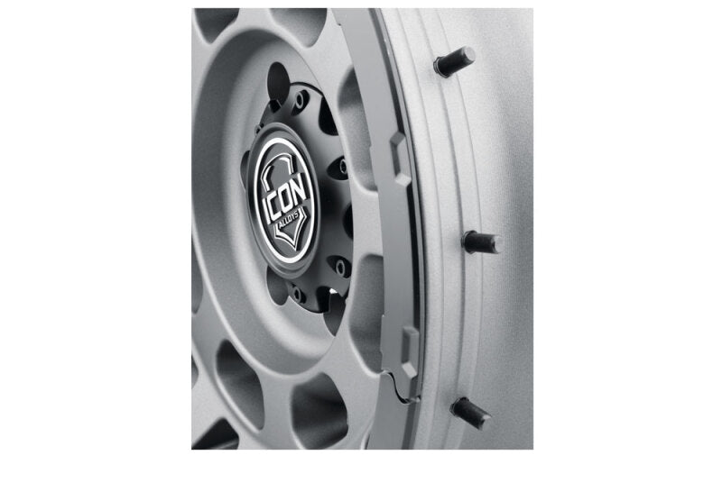 ICON Hammer Pro 17x8.5 / 6x5.5 / 0mm / 4.75in BS - Charcoal