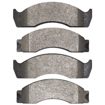 DFC 88-07 Ford F-59 Commercial Stripped Chassis Front/Rear 5000 Advanced Semi Metallic Brake Pads