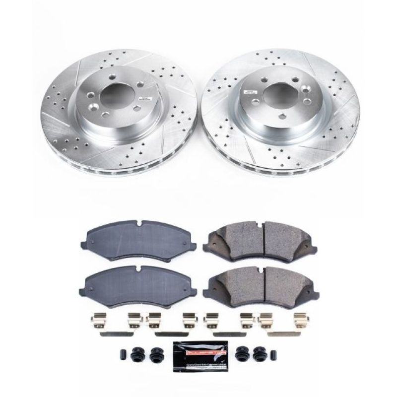 PowerStop Power Stop 2010 Land Rover LR4 Front Z23 Evolution Sport Brake Kit