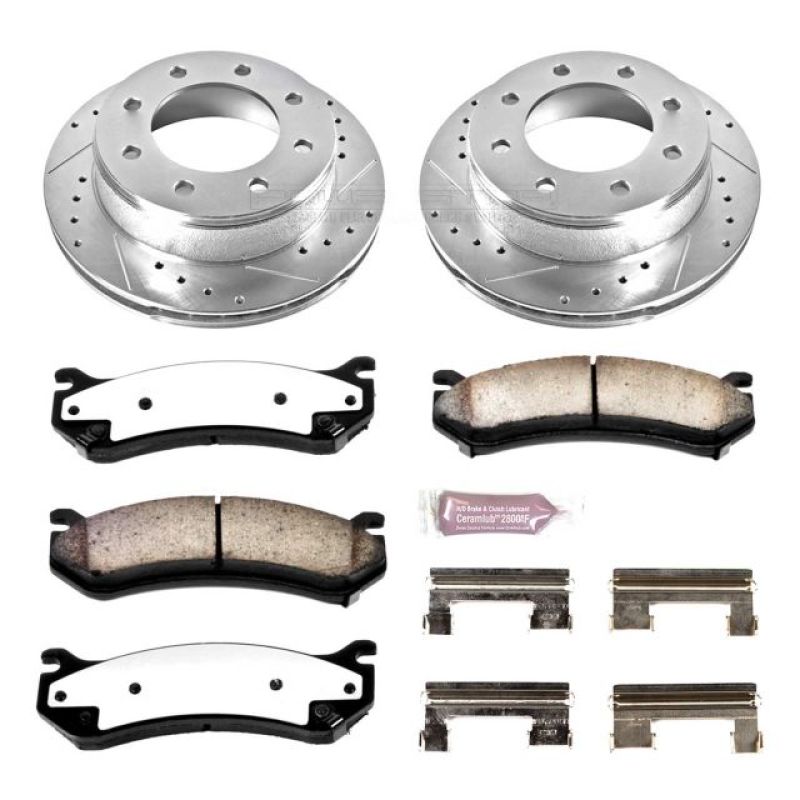 PowerStop Power Stop 01-03 Chevrolet Silverado 1500 HD Rear Z36 Truck & Tow Brake Kit