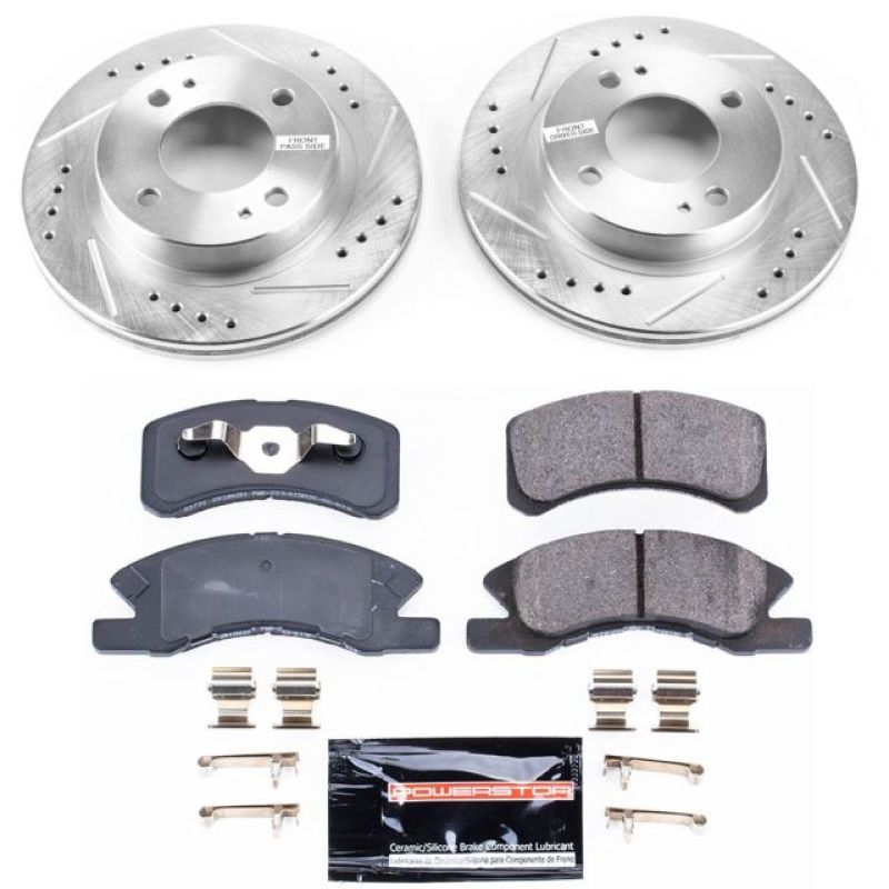 PowerStop Power Stop 14-15 Mitsubishi Mirage Front Z23 Evolution Sport Brake Kit