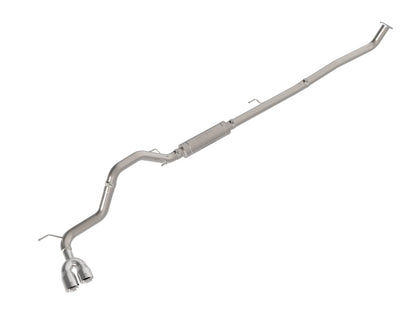 aFe 15-26 Toyota Hilux L4-2.4/2.8L (td) Vulcan Series 3in SS Rear-Side Exit Exhaust w/ Polished Tip