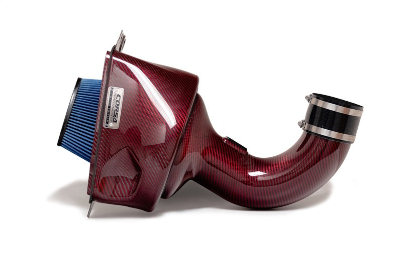 CORSA Performance Corsa 2014-19 Chevrolet Corvette C7 6.2L V8 Red Carbon Fiber Air Intake (Does Not Fit Z06/ZR1)