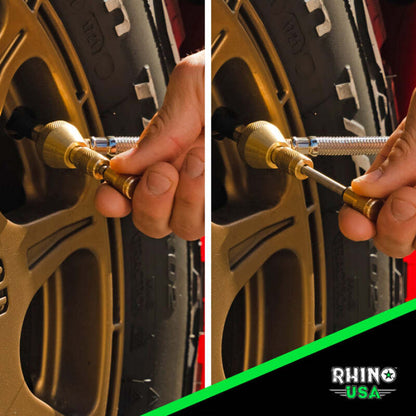 Rhino USA 60Psi Tire Deflator Gauge