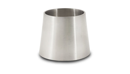 Vibrant 1.5in x 2in T304 SS Straight Reducer 2in long