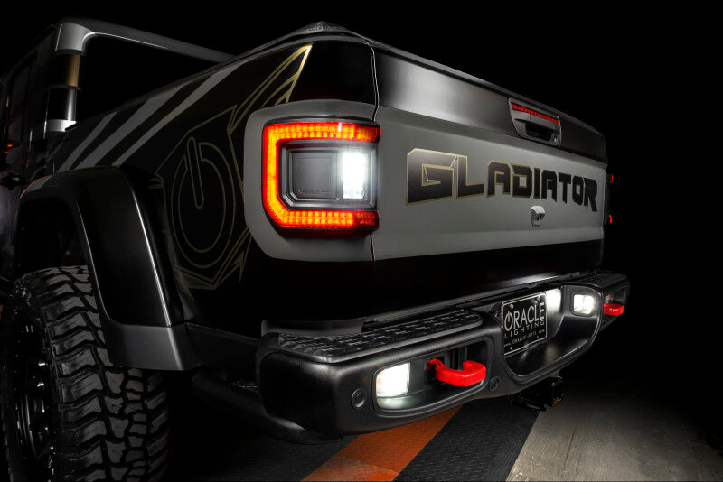 ORACLE Lighting Oracle Jeep Gladiator JT Flush Mount LED Tail Lights