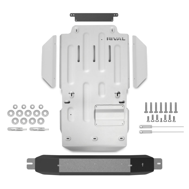 Rival 4x4 Rival 10-24 Toyota 4Runner Aluminum Transmission Transfer Case Catalytic Converter Skid Plate