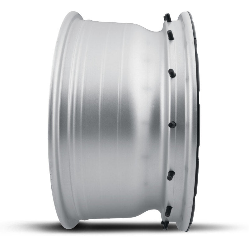 ICON Hammer Pro 17x8.5 / 5x5 / -6mm / 4.5in BS - Silver Machined