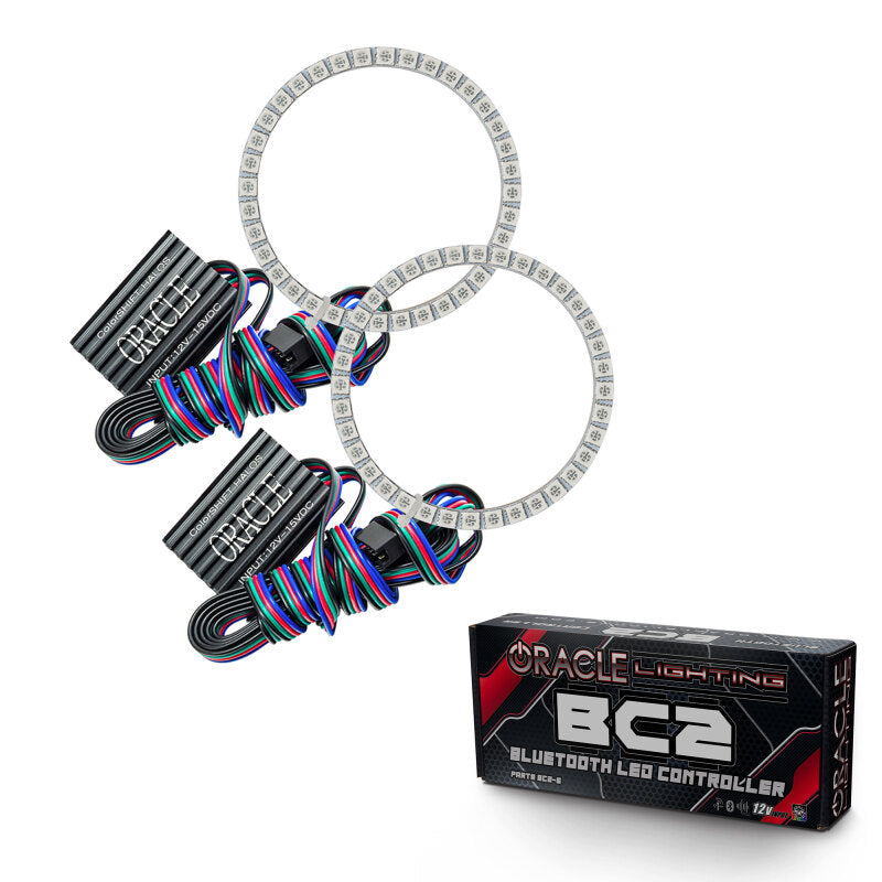 ORACLE Lighting Oracle Ford Fusion 10-11 Halo Kit - ColorSHIFT w/ BC1 Controller