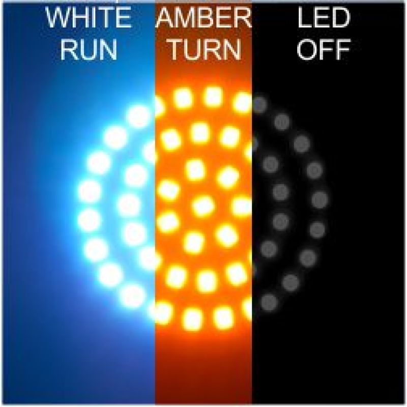 Letric Lighting CVO Deluxe Switchbacks White/Amber
