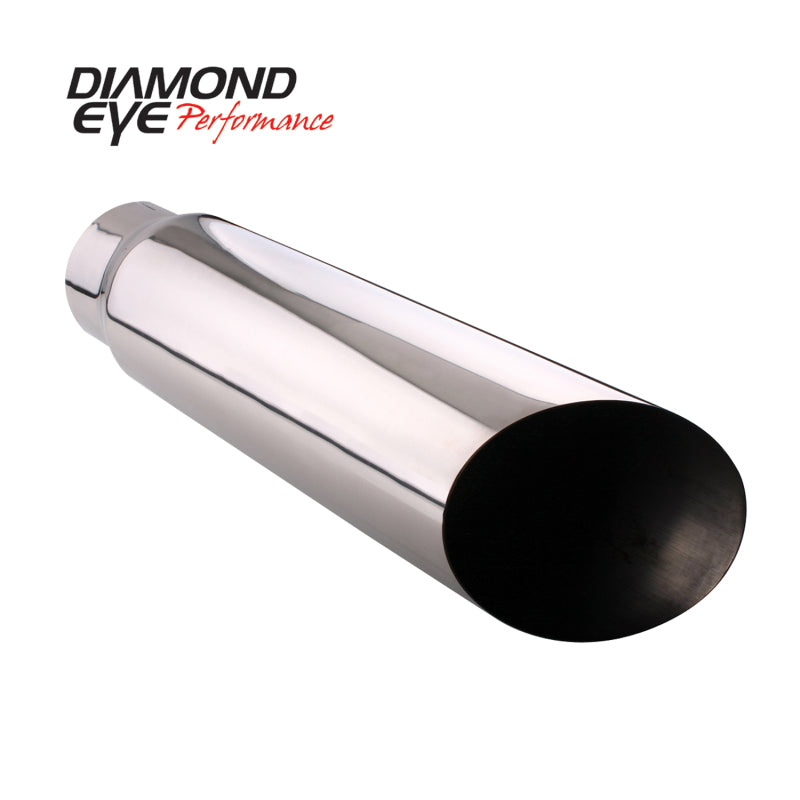 Diamond Eye Performance Diamond Eye TIP 5inX6inX18in BOLT-ON ANGLE-CUT 15-DEGREE ANGLE CUT