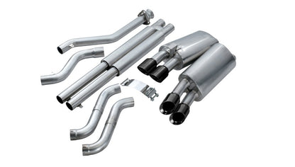 CORSA Performance Corsa 1990-1995 Chevrolet Corvette C4 ZR1 5.7L V8 LT5 Black Sport Cat-Back Exhaust