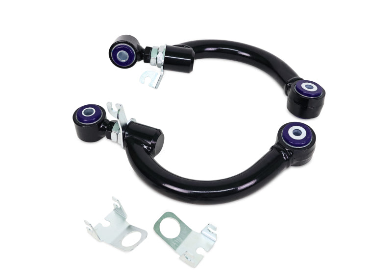 SuperPro 06-25 Volkswagen Golf GTI Upper Rear HD Adjustable Toe Arm Set