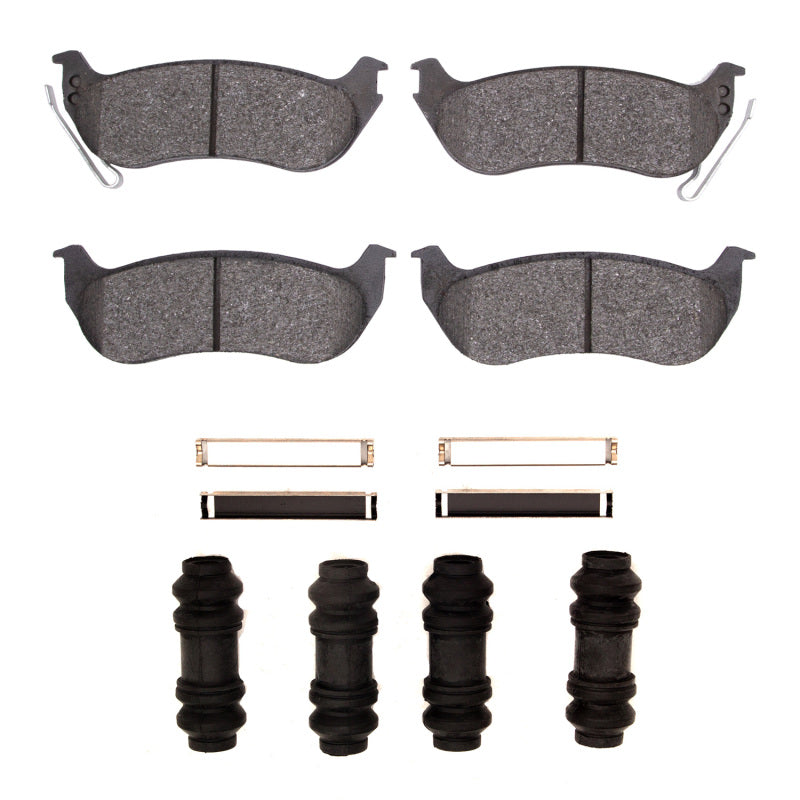 R1 Concepts R1 03-10 Ford Explorer Sport Trac Rear Performance Off-Road/Tow Brake Pads & Hardware Kit
