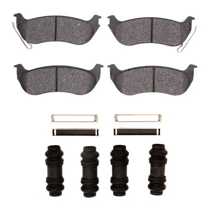 R1 Concepts R1 03-10 Ford Explorer Sport Trac Rear Performance Off-Road/Tow Brake Pads & Hardware Kit