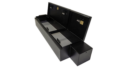 Tuffy Products Tuffy Underseat Lockbox W/ Combo Lock For Ram Trucks Crew Cab