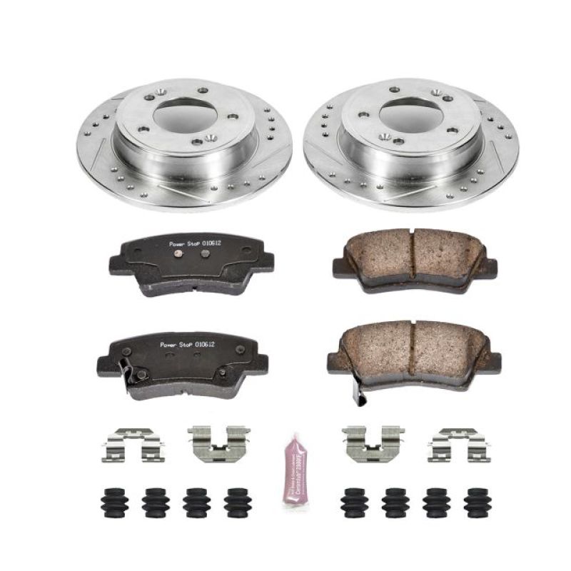 PowerStop Power Stop 11-19 Hyundai Elantra Rear Z23 Evolution Sport Brake Kit