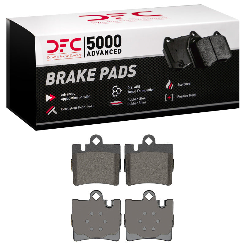 DFC 00-03 Mercedes-Benz S500 Rear 5000 Advanced Low Metallic Brake Pads