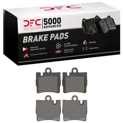 DFC 00-03 Mercedes-Benz S500 Rear 5000 Advanced Low Metallic Brake Pads