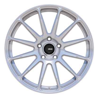 Konig Aeris 17x8 5x114.3 ET40 Steel Silver Wheel