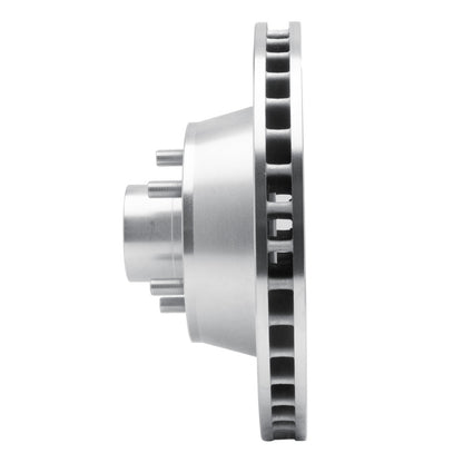 R1 Concepts R1 71-81 Chrysler Town & Country Front Right Drilled & Slotted Silver Brake Rotor