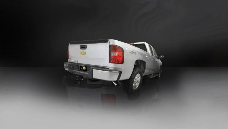 CORSA Performance Corsa 2011-2013 Chevrolet Silverado Crew Cab/Short Bed 1500 6.2L V8 Polished Sport Cat-Back Exhaust