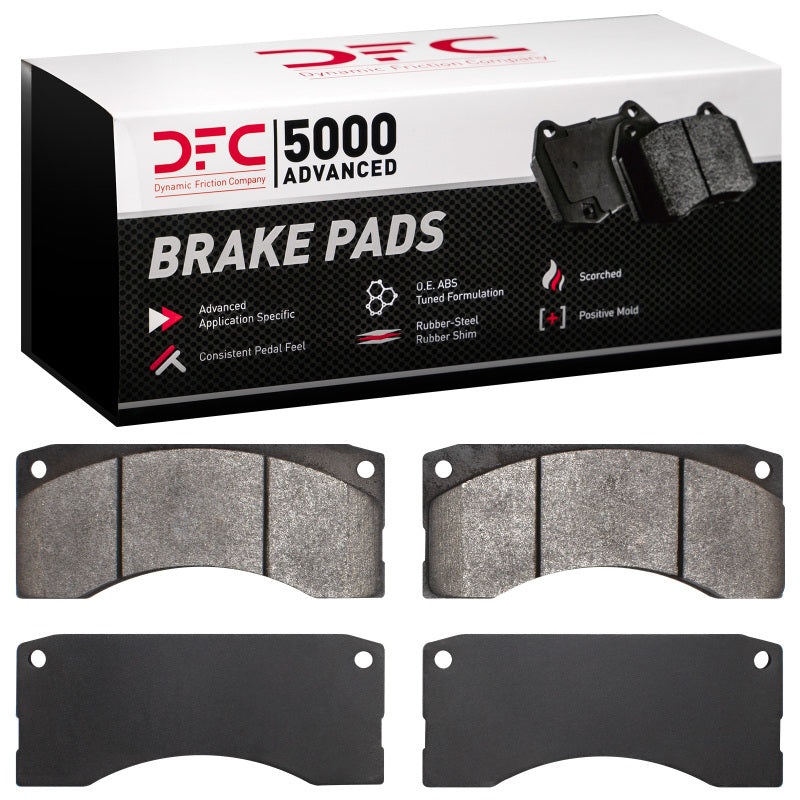 DFC 86-92 Ford CF6000 Front 5000 Advanced Semi Metallic Brake Pads