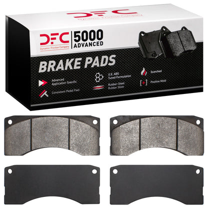 DFC 86-92 Ford CF6000 Front 5000 Advanced Semi Metallic Brake Pads