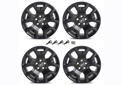 Ford Racing 2021+ Bronco Sport 17in Low Gloss Black Wheel Kit