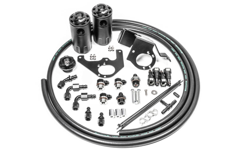 Radium Engineering 09-15 Cadillac CTS-V Dual Catch Can Kit