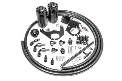 Radium Engineering 09-15 Cadillac CTS-V Dual Catch Can Kit