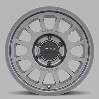 Method Wheels Method MR703 17x7.5 +50mm Offset 6x130 84.1mm CB Gloss Titanium Wheel