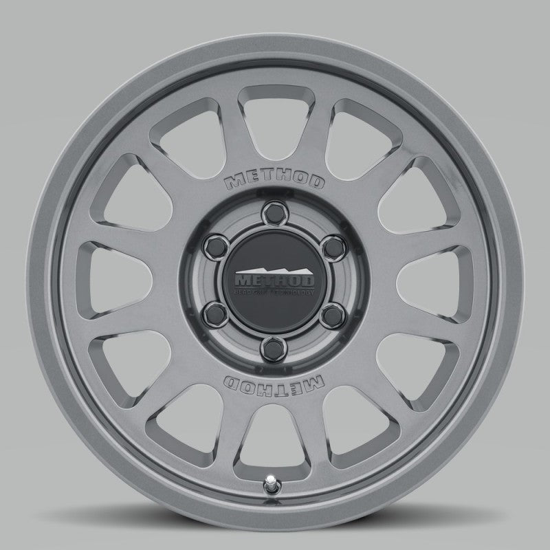 Method Wheels Method MR703 17x8.5 0mm Offset 6x135 87mm CB Gloss Titanium Wheel