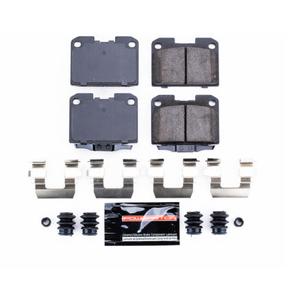 PowerStop Power Stop 95-96 Dodge Stealth Rear Z23 Evolution Sport Brake Pads w/Hardware