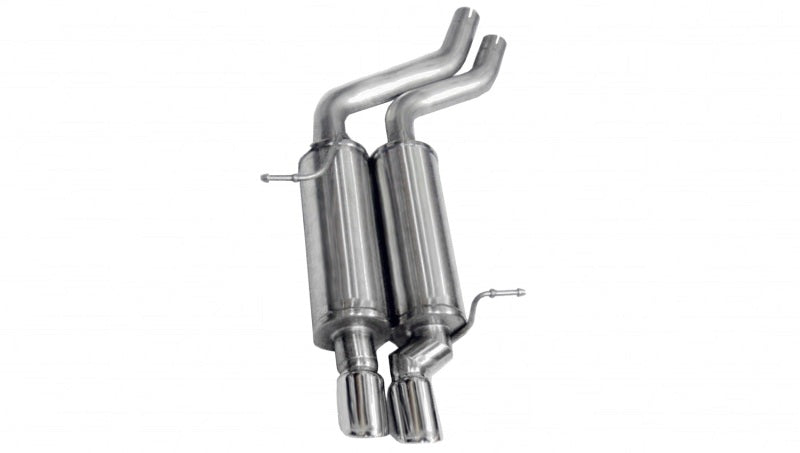 CORSA Performance Corsa 2001-2006 BMW 325i/ci Convertible E46 Polished Sport Axle-Back Exhaust