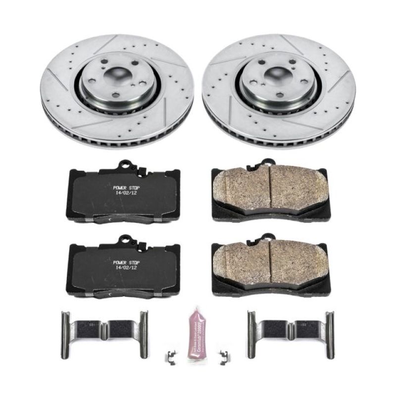 PowerStop Power Stop 07-11 Lexus GS350 Front Z23 Evolution Sport Brake Kit