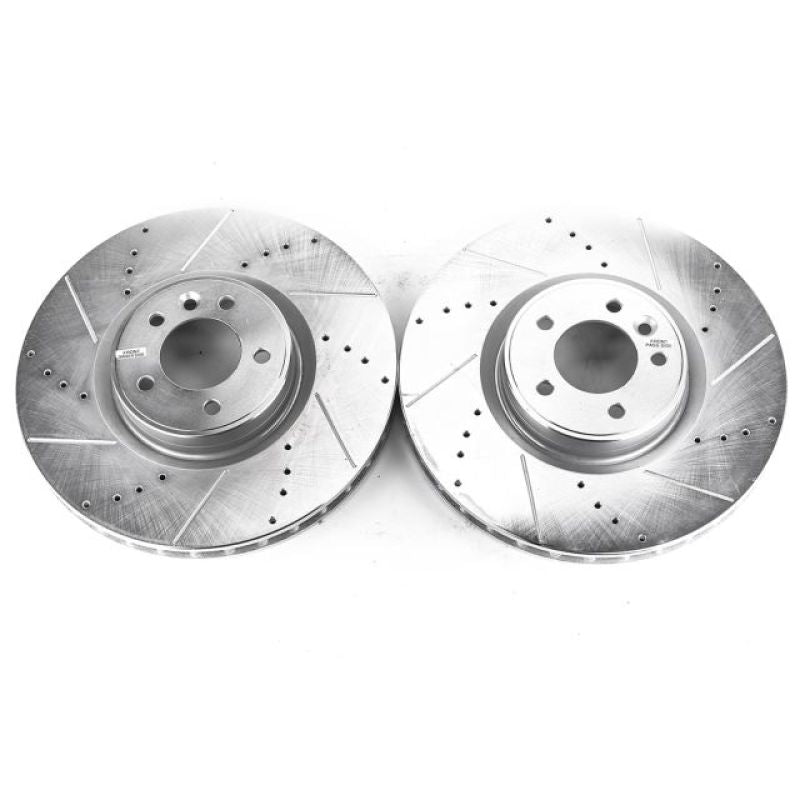 PowerStop Power Stop 10-21 Land Rover Range Rover Sport Front Drilled & Slotted Rotor - Pair