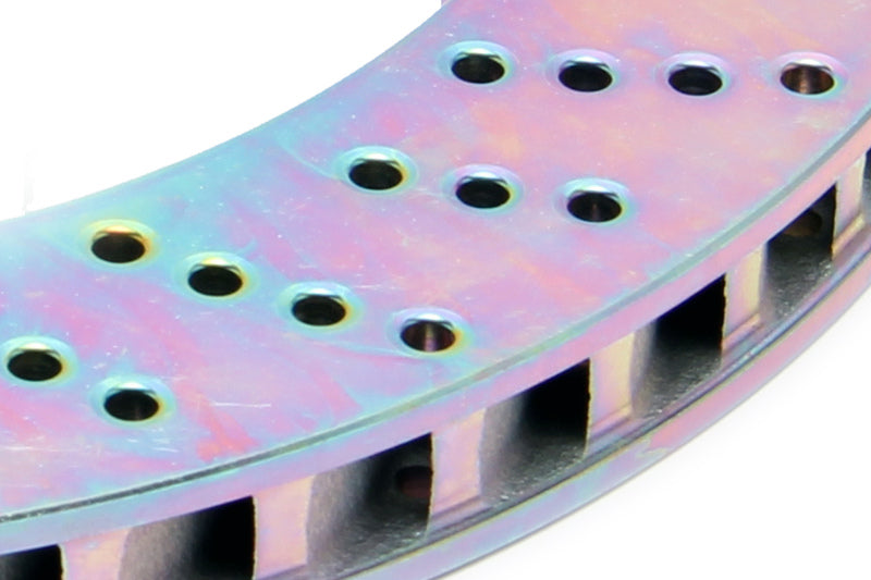 Dinan BMW M2/M3/M4/M5/M6 (E60/E63/E64/E90/E92/E93/F80/F82/F83/F87) 380x28mm Drilled Rotor Set - Rear