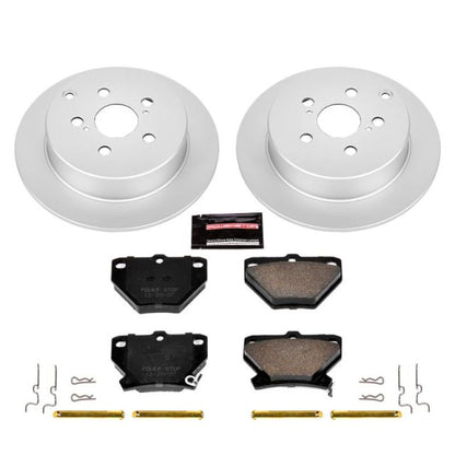PowerStop Power Stop 03-06 Pontiac Vibe Rear Z17 Evolution Geomet Coated Brake Kit