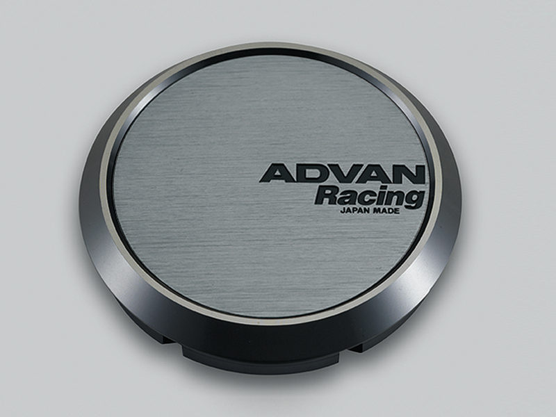 Advan 63mm Flat Center Cap - Hyper Black