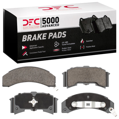 DFC 84-87 Pontiac Fiero Front 5000 Advanced Semi Metallic Brake Pads