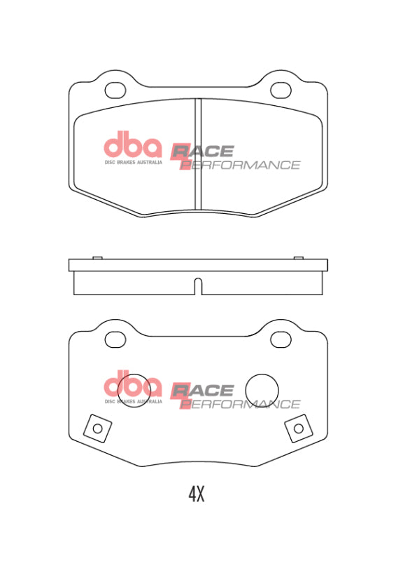 DBA 16-17 Audi A7 (w/400mm Front Disc) Front RP Performance Brake Pads