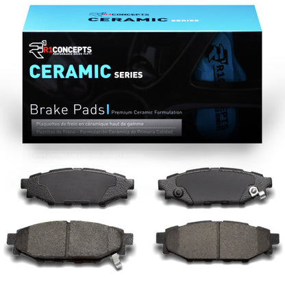R1 Concepts R1 05-23 Subaru Forester Rear R1 Ceramic Brake Pads