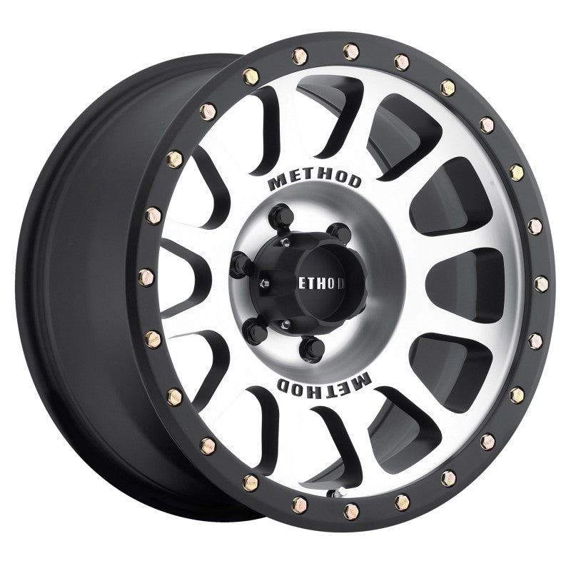 Method Wheels Method MR305 NV 18x9 0mm Offset 6x5.5 108mm CB Machined/Black Street Loc Wheel