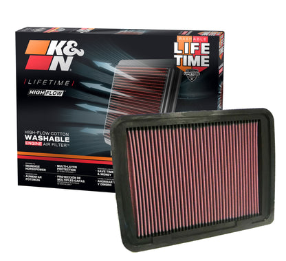 K&N Engineering K&N Replacement Air Filter TOYOTA TACOMA 2.7L-L4; 2005-2010