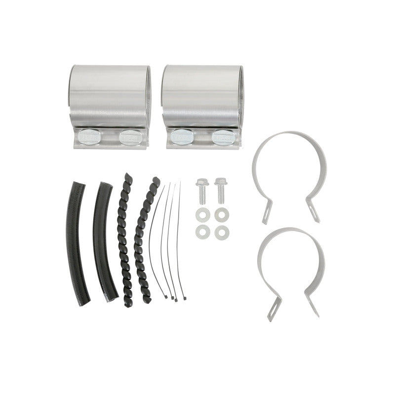 Dinan 11-16 BMW 550i (F10) Free Flow Axleback Exhaust System - Black Tips