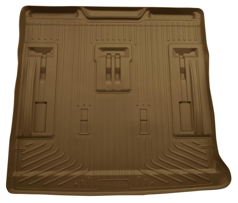 Husky Liners 07-13 GM Escalade/Suburban/Yukon WeatherBeater Tan Rear Cargo Liners
