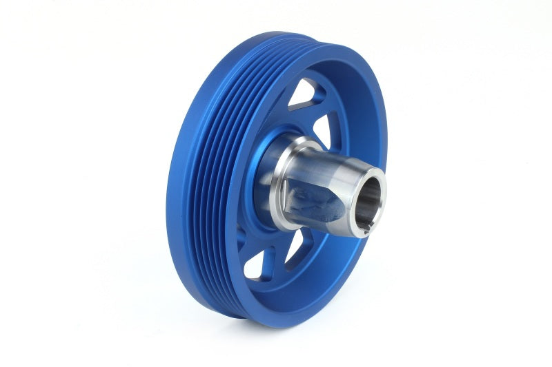 Perrin Performance PERRIN 19-21 Subaru WRX / 16-18 Forester / 15-19 Legacy Lightweight Crank Pulley - Blue