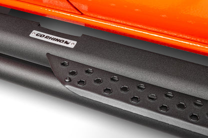 Go Rhino Dominator Xtreme DT Side Steps - Tex Blk - 73in. (Boards ONLY/Brackets Req.)