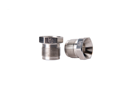 Fleece Performance 03-22 Dodge 2500/3500 5.9L/6.7L Stainless Steel Fuel Supply Tube Nuts